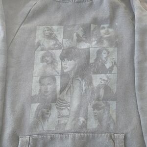 Gray Taylor Swift The Eras Tour Hoodie